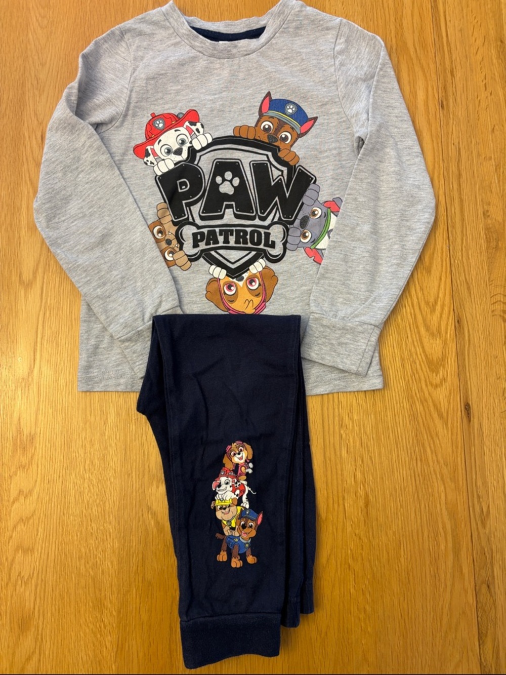 Paw Patrol Pajama Set - size 5-6 years